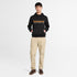 Men's Embroidered Logo Loopback Hoodie