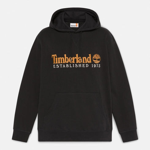 Men's Embroidered Logo Loopback Hoodie