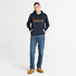 Men's Embroidered Logo Loopback Hoodie
