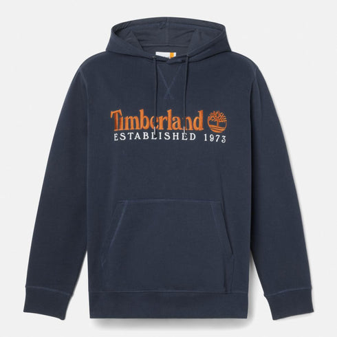 Men's Embroidered Logo Loopback Hoodie
