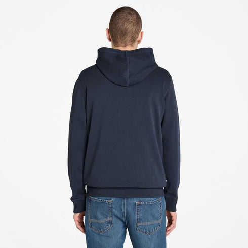 Men's Embroidered Logo Loopback Hoodie