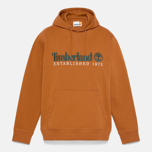 Men's Embroidered Logo Loopback Hoodie