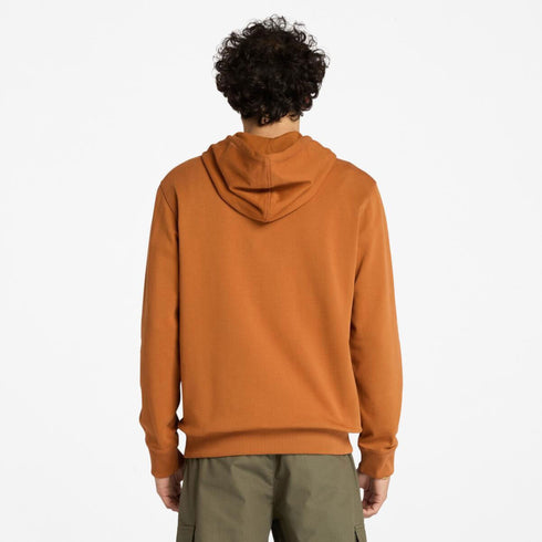 Men's Embroidered Logo Loopback Hoodie