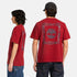 Timberland Mens Lunar New Year Graphic Short Sleeve Tee in Red