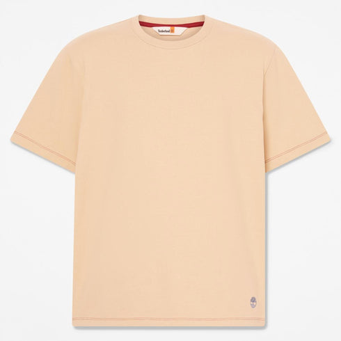 Timberland Mens Lunar New Year Graphic Short Sleeve Tee in Beige