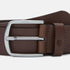 Timberland Mens Bluff Point Leather Belt in Brown
