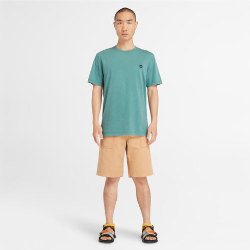 Timberland Mens Crystal Lake Tfo Canvas Fatigue Shorts in Light Wheat Boot