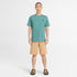 Timberland Mens Crystal Lake Tfo Canvas Fatigue Shorts in Light Wheat Boot