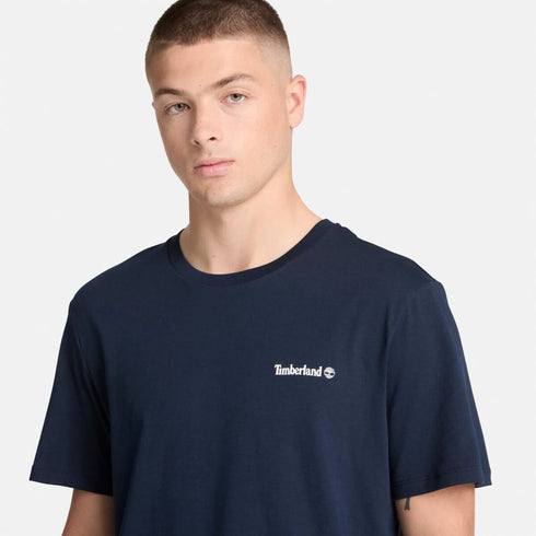 Men's Small Linear Logo Print Tee