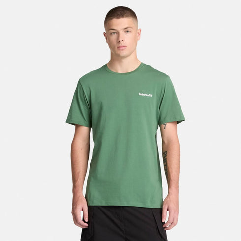 Men's Small Linear Logo Print Tee
