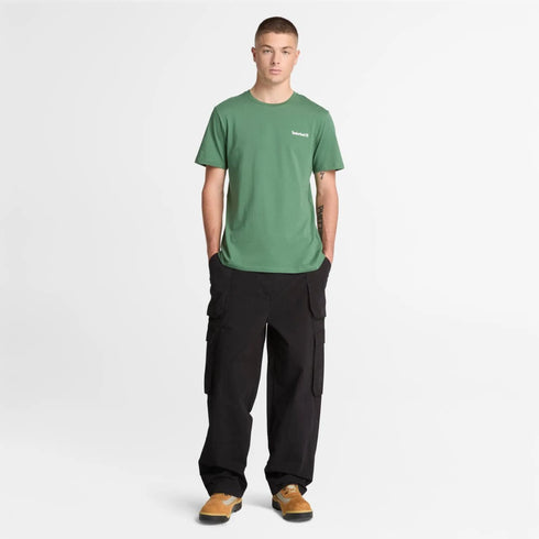 Men's Small Linear Logo Print Tee