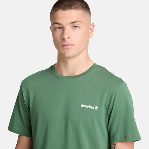 Men's Small Linear Logo Print Tee