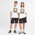 Timberland Mens Stack Logo Colored Short Sleeve Tee in White