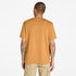 Timberland Mens Stack Logo Colored Short Sleeve Tee in Brown
