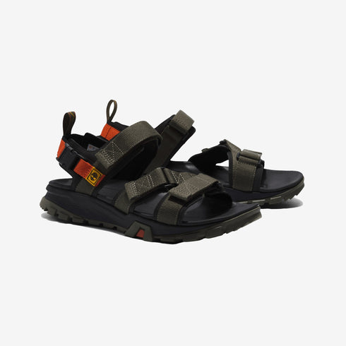 Timberland Mens Garrison Trail Backstrap Sandal in Green
