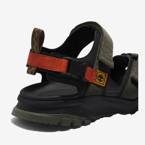 Timberland Mens Garrison Trail Backstrap Sandal in Green