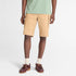 Timberland Mens Brookline Poplin Cargo Short in Light Wheat Boot