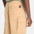 Timberland Mens Brookline Poplin Cargo Short in Light Wheat Boot
