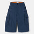 Timberland Mens Brookline Twill Cargo Short in Dark Sapphire