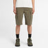 Timberland Mens Brookline Twill Cargo Short in Leaf Green
