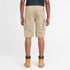 Timberland Mens Brookline Twill Cargo Short in Lemon Pepper