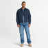 Timberland Mens Garment Dye Logo Graphic Tee in Blue