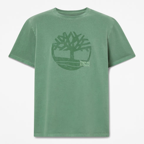 Garment Dye Logo Graphic Tee