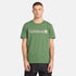 Timberland Mens Kennebec River Linear Logo Short Sleeve Tee in Green
