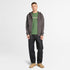 Timberland Mens Kennebec River Linear Logo Short Sleeve Tee in Green