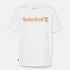 Timberland Mens Kennebec River Linear Logo Short - T-Shirt in White