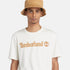 Timberland Mens Kennebec River Linear Logo Short - T-Shirt in White