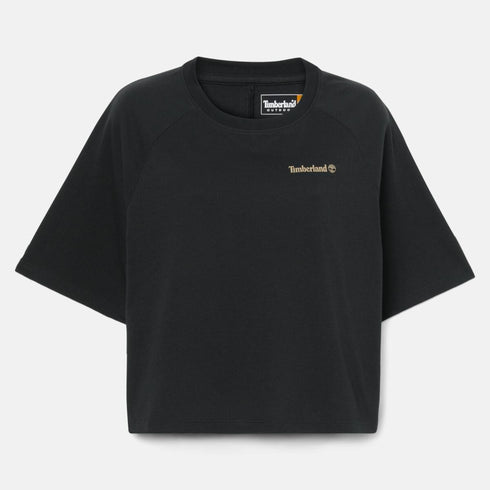 Timberland Womens Wicking Short Sleeve Tee in Black