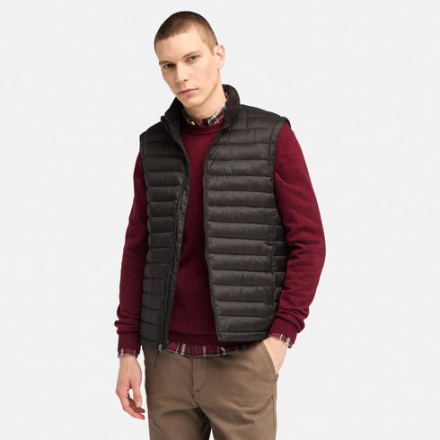 Timberland Mens Durable Water Repellent Vest in Black