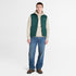 Timberland Mens Durable Water Repellent Vest in Dark Green
