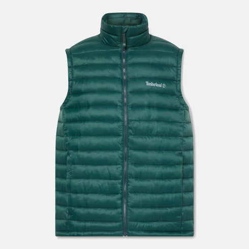 Timberland Mens Durable Water Repellent Vest in Dark Green