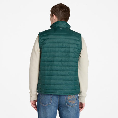Timberland Mens Durable Water Repellent Vest in Dark Green