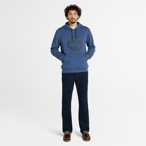 Men's Tree Logo Brushback Hoodie