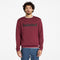 Men's Wordmark Logo Brushback Crew Neck
