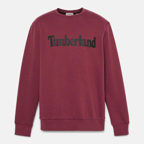 Men's Wordmark Logo Brushback Crew Neck