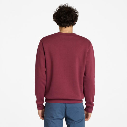 Men's Wordmark Logo Brushback Crew Neck