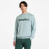 Men's Wordmark Logo Brushback Crew Neck