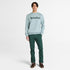 Men's Wordmark Logo Brushback Crew Neck