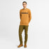 Men's Wordmark Logo Brushback Crew Neck