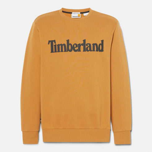 Men's Wordmark Logo Brushback Crew Neck