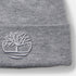 Timberland 3D Embroidery Beanie in Medium Grey
