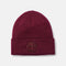 Timberland 3D Embroidery Beanie in Burgundy