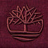Timberland 3D Embroidery Beanie in Burgundy