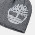 Timberland Reversible Logo Beanie in Light Grey