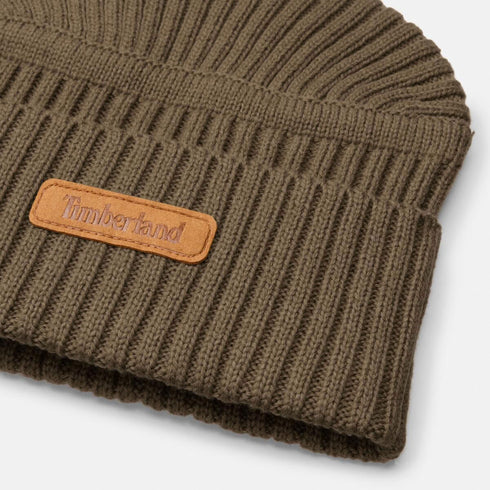 Timberland Gulf Beach Beanie in Dark Green