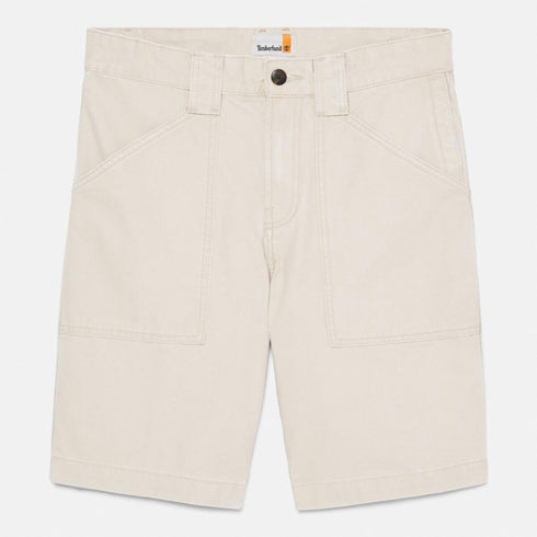 Timberland Mens Goffstown Fatigue Washed Canvas Short - Shorts in Undyed